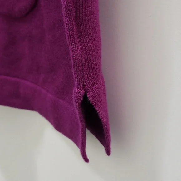 Tunic Sweater Medium Weight Cotton Blend Denim & Co - Picture 6 of 9